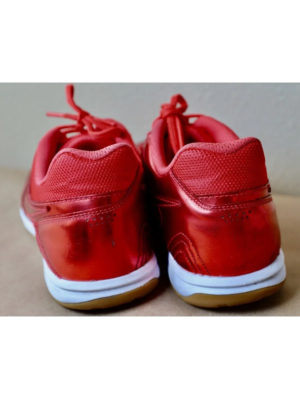 Size 11 - Nike Gato LV8 Metallic Light Crimson Mens
